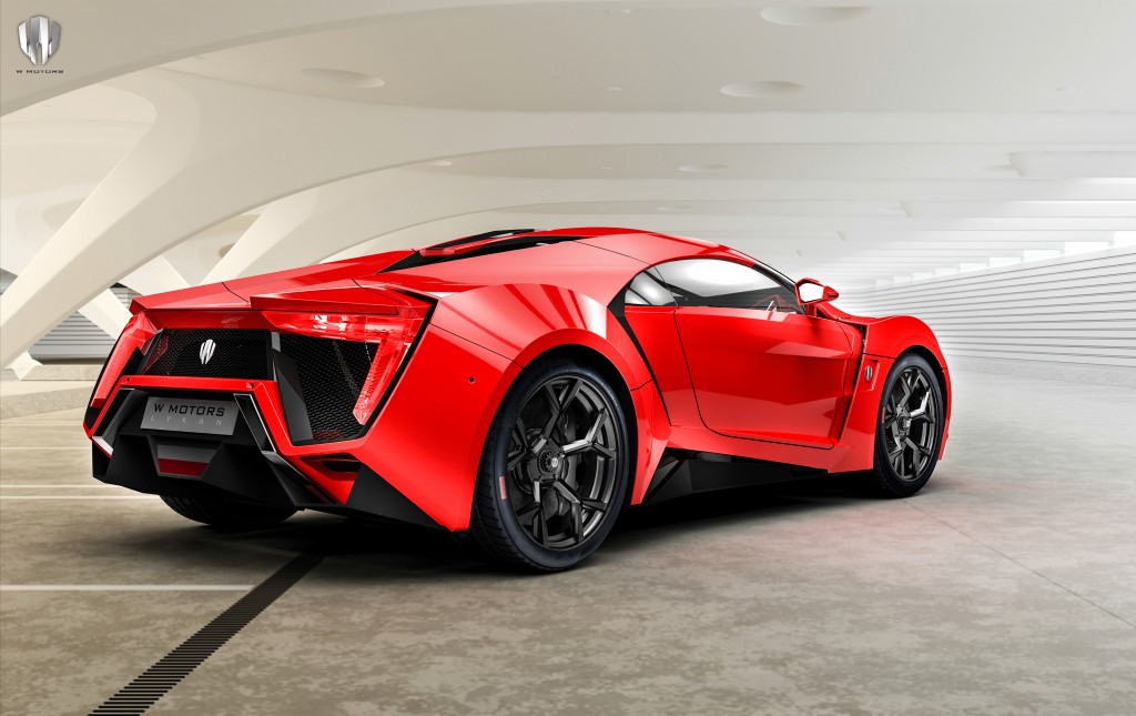 Lykan Hypersport, similar to the ones used in Furious 7