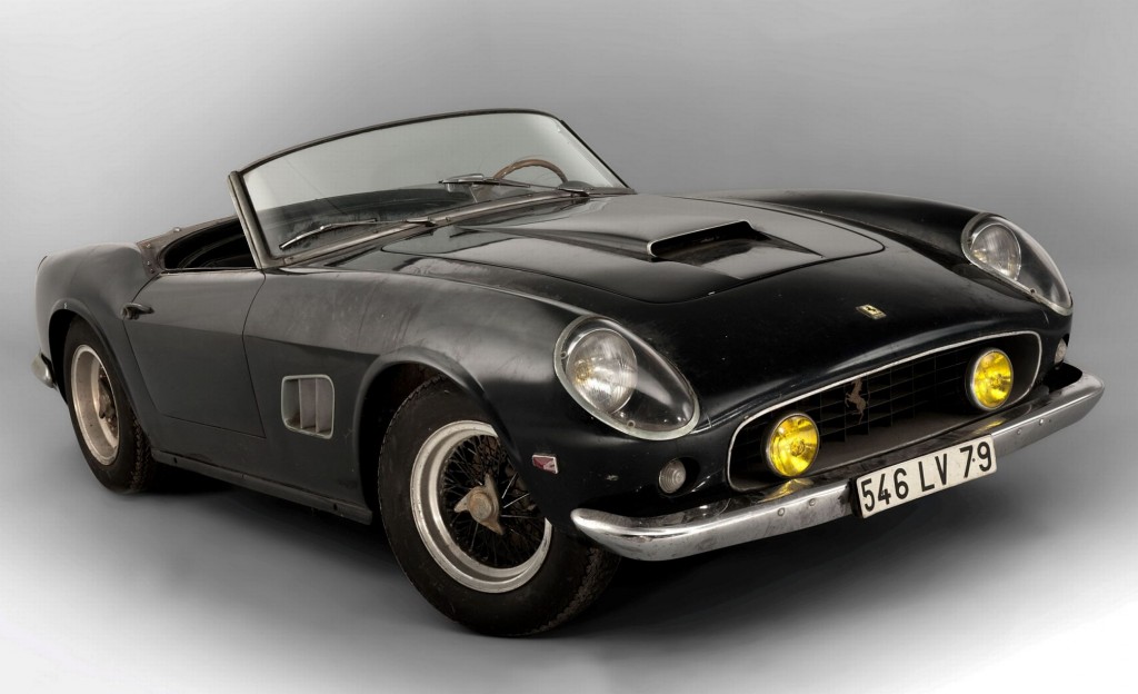 The Ferrari 250 GT SWB California Spider auction pictures
