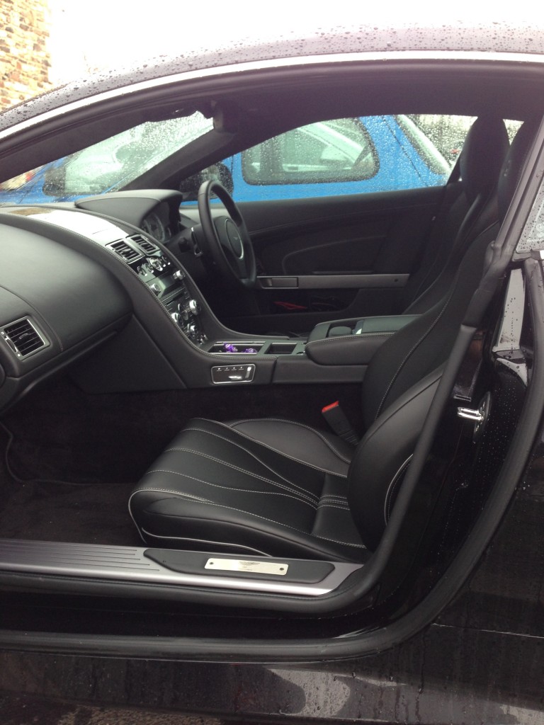 Interior of the Aston Martin DB9