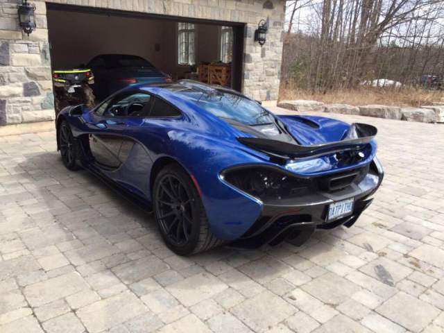 Deadmau5 uploaded this picture of his McLaren P1 on his twitter account