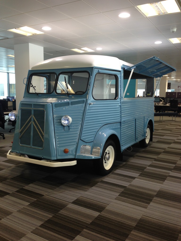 Front quarter view of the Citroen H Van