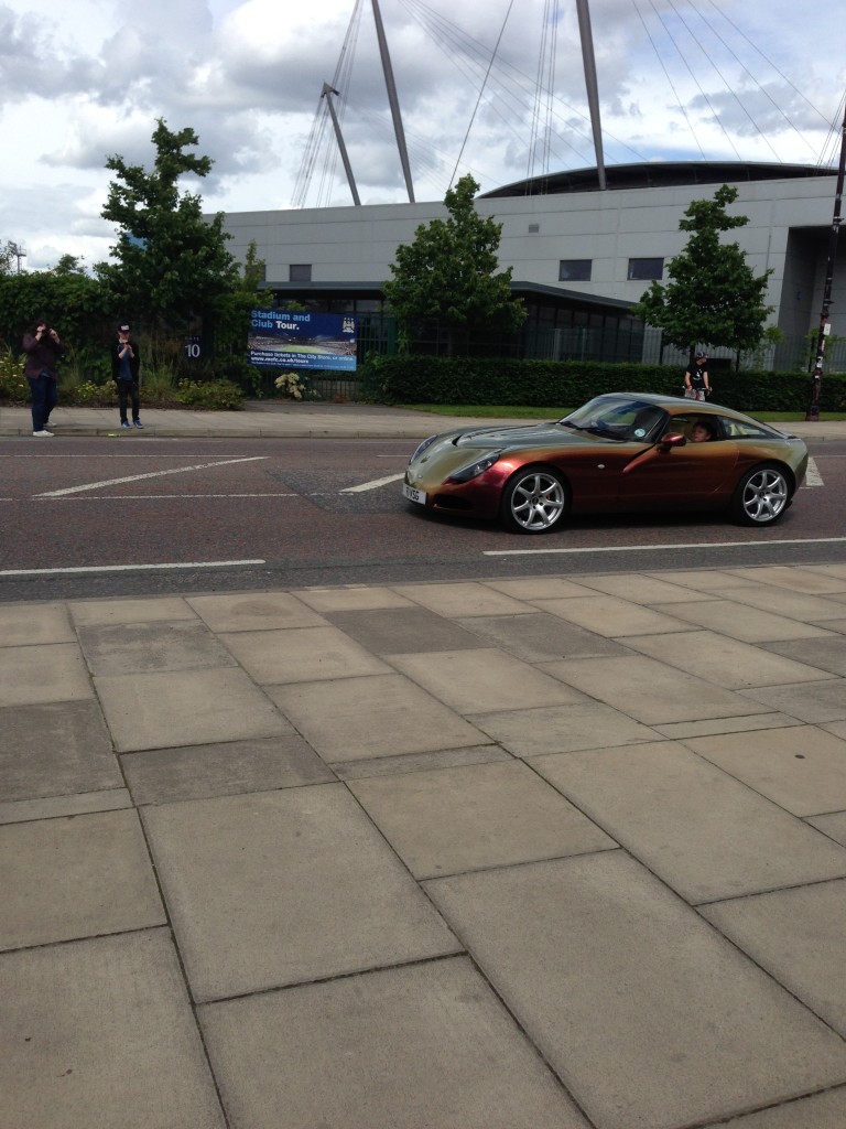 A pearlescent TVR Sagaris