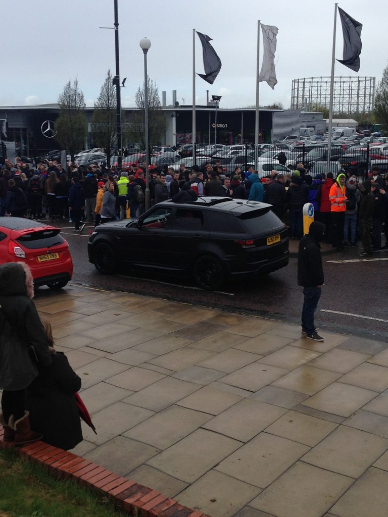 Matte Black Range Rover