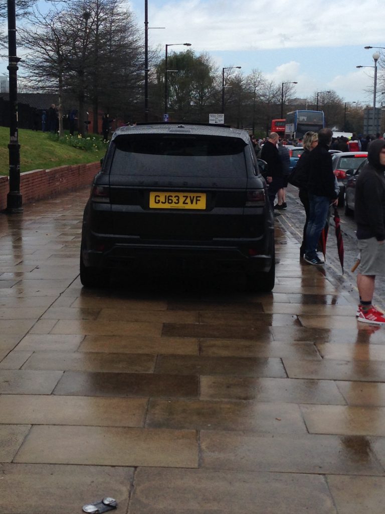 Matte Black Range Rover