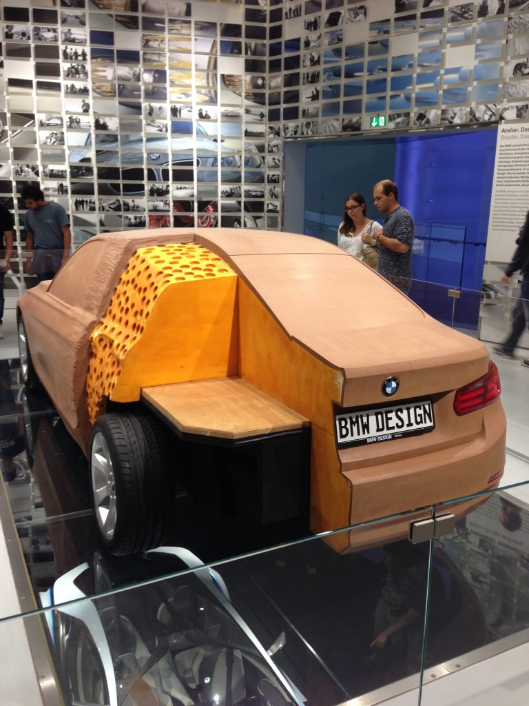 Cross section of BMW 3 series